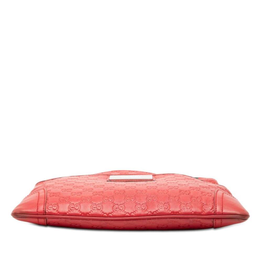 GUCCI Authentic Red Leather Shoulder Bag - Picture 3 of 6